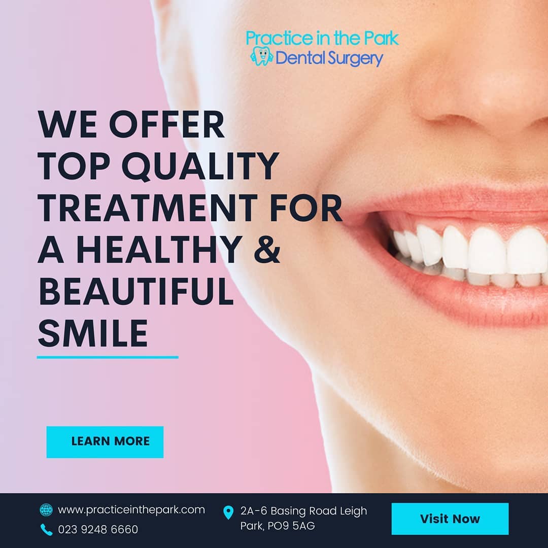 Top quality dental services available.

Visit us now 📍Practice in the Park Dental Surgery, 2A-6 Basing Road Leigh Park, PO9 5AG

#dental #clinic #medicalservice #havant #dentist